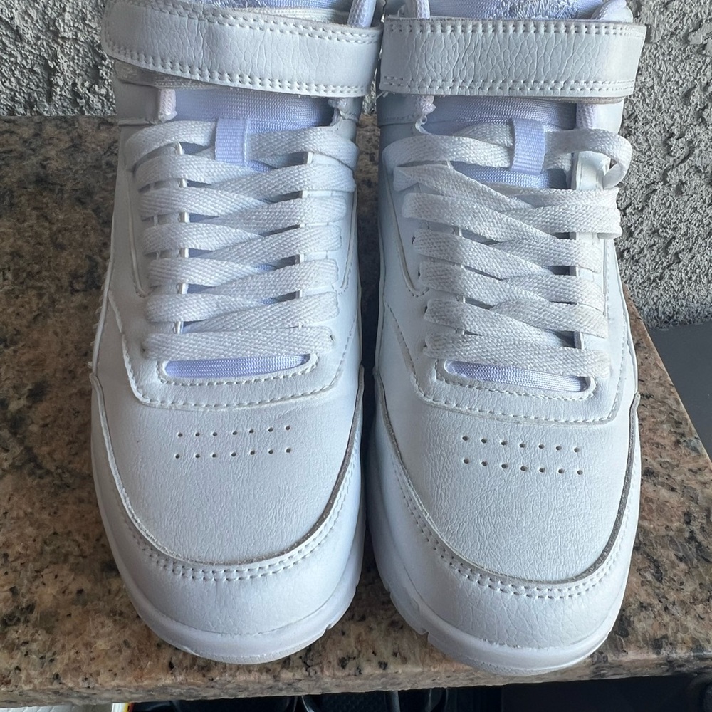 White High-Top Sneakers